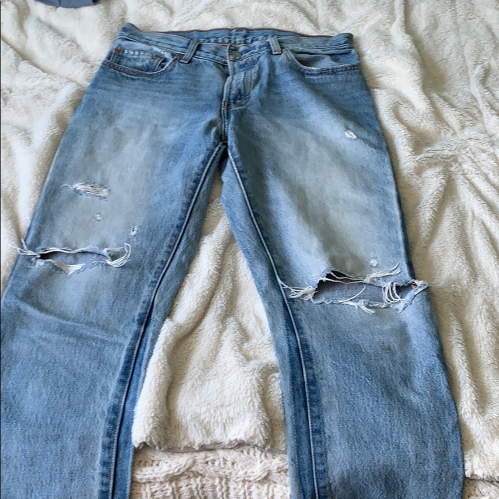 Levi’s 501 fit jeans